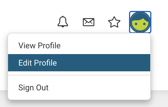 How to edit your profile